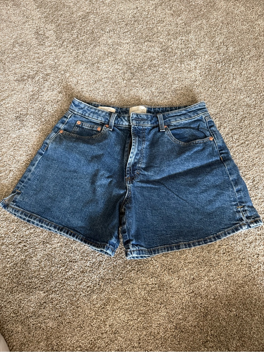 Universal Thread Dark Blue High-Rise Denim Shorts -sz 10